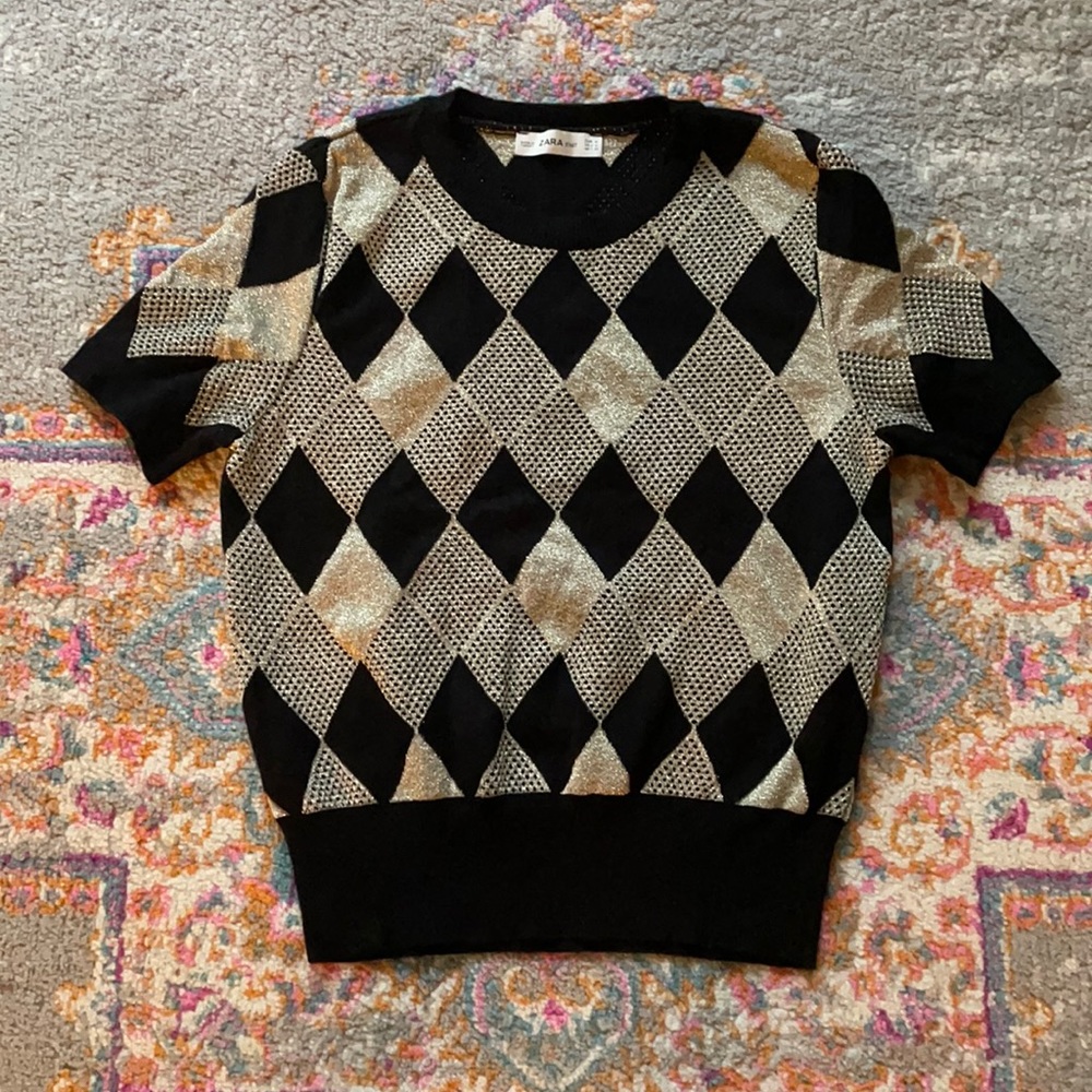 Zara knit top vest